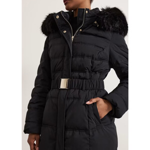 Phase Eight Dixie Long Fur Hood Puffer